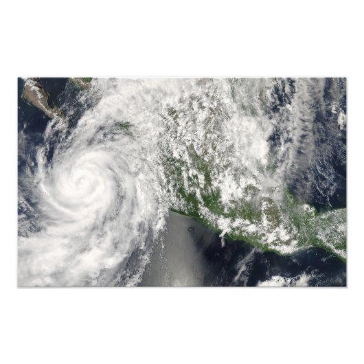 Hurricane Henriette Foto Afdruk (Voorkant)