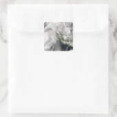 Hurricane Henriette Vierkante Sticker (Tas)