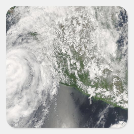 Hurricane Henriette Vierkante Sticker (Voorkant)