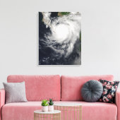 Hurricane Ignacio Canvas Afdruk (Insitu (Woonkamer))