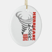 Hurricane Isaac Survivor Keramisch Ornament (Rechts)