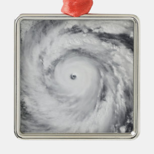 Hurricane Jangmi Metalen Ornament