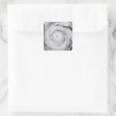 Hurricane Jangmi Vierkante Sticker (Tas)