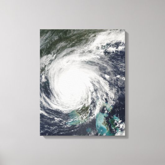 Hurricane Jeanne Canvas Afdruk (Voorkant)