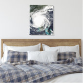 Hurricane Jeanne Canvas Afdruk (Insitu (Slaapkamer))