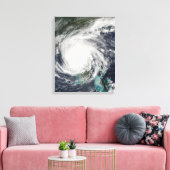Hurricane Jeanne Canvas Afdruk (Insitu (Woonkamer))