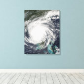Hurricane Jeanne Canvas Afdruk (Insitu (Houten vloer))