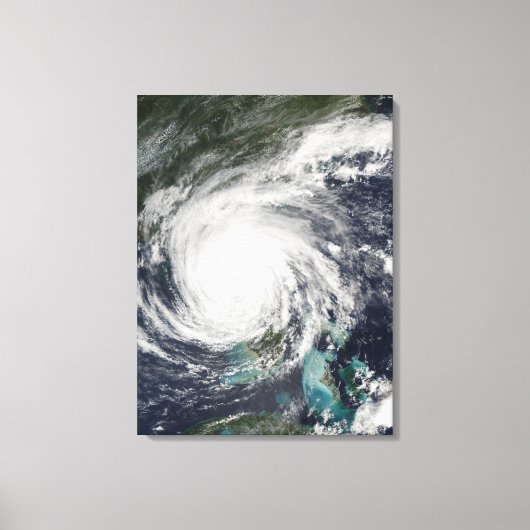 Hurricane Jeanne Canvas Afdruk (Voorkant)