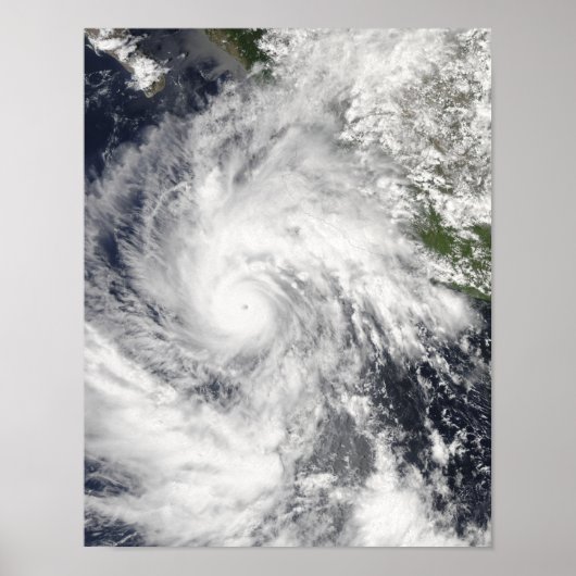 Hurricane Jimena Poster (Voorkant)