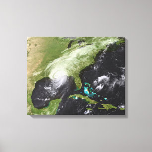 Hurricane Katrina Canvas Afdruk