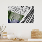 Hurricane Katrina Poster (Keuken)