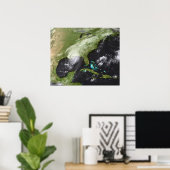 Hurricane Katrina Poster (Thuiskantoor)