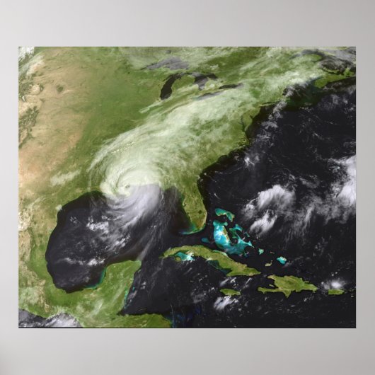 Hurricane Katrina Poster (Voorkant)