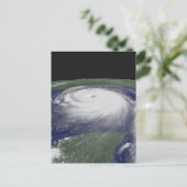 Hurricane Katrina Satellite afbeelding Briefkaart (Staand voorkant)