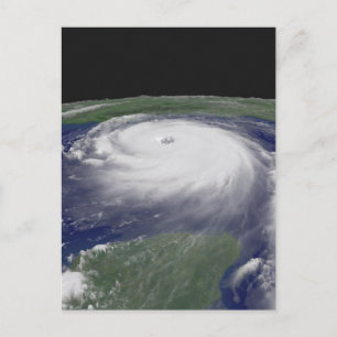 Hurricane Katrina Satellite afbeelding Briefkaart