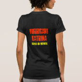 Hurricane Katrina T-shirt (Achterkant)