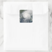 Hurricane Katrina Vierkante Sticker (Tas)