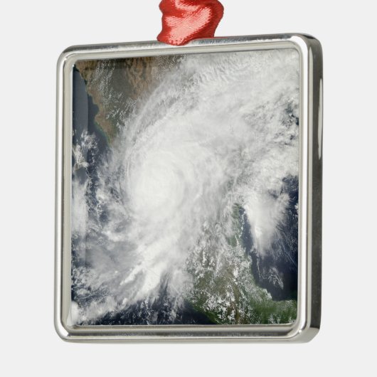 Hurricane Kenna Metalen Ornament (Links)
