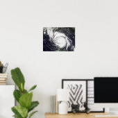 Hurricane Lili Poster (Thuiskantoor)