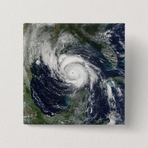 Hurricane Lili Vierkante Button 5,1 Cm