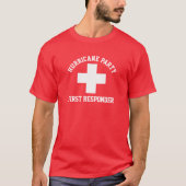 Hurricane Party First Responder T-shirt (Voorkant)