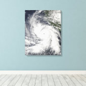 Hurricane Rick Canvas Afdruk (Insitu (Houten vloer))