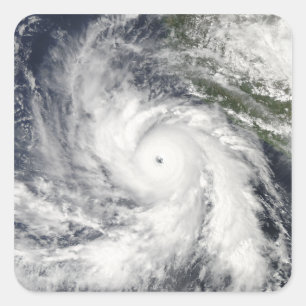 Hurricane Rick Vierkante Sticker