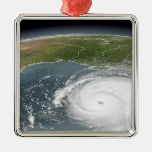 Hurricane Rita Metalen Ornament (Voorkant)
