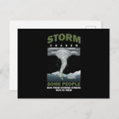 Hurricane Storm Chaser Tornado Chasing Wind Gift Briefkaart (Voorkant / Achterkant)