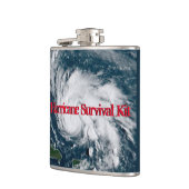 Hurricane Survival Kit Flask Heupfles (Links)