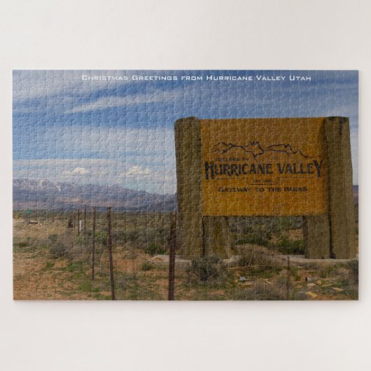 Hurricane Valley Utah. Jigsaw Puzzle (Horizontal)