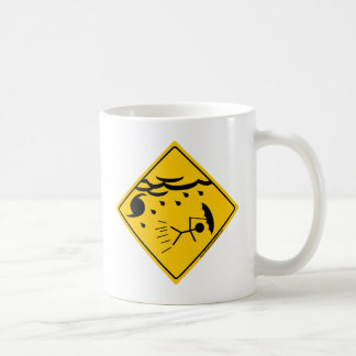 Hurricane Weather Warning Merchandise and Clothing Koffiemok