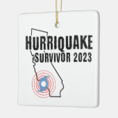 #Hurriquake Overlevende 2023 Keramisch Ornament (Links)