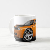 Hurst Challenger Oranje auto Koffiemok (Voorkant links)