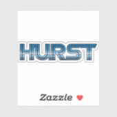 Hurst Texas Sticker (Vel)