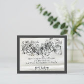 Hurt Feelings Briefkaart (Staand voorkant)