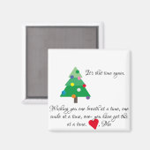 Hurt Holiday Greetings Magnet Magneet (Voorkant / Achterkant)
