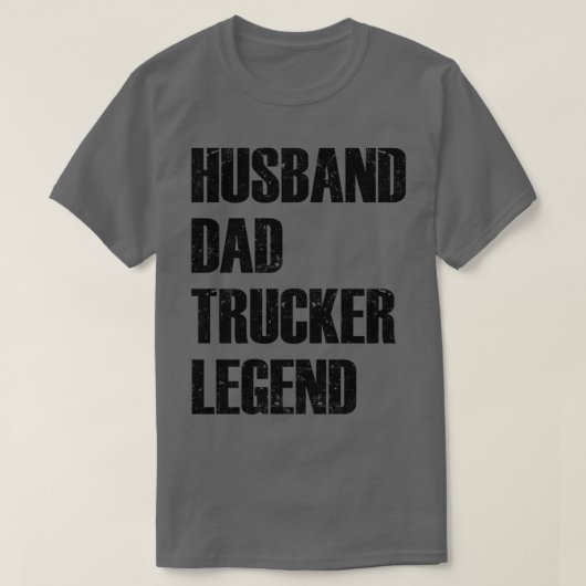 Hus Dad Trucker6 T-shirt (Design voorkant)