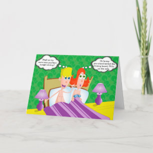 Husband Birthday Card - Funny Couple Kaart