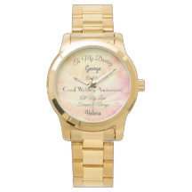 Husband Coral Wedding Jubileum Watch