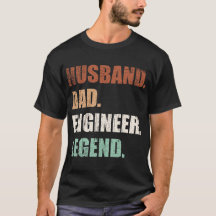 Husband Dad Engineer Legend