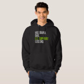 Husband Dad I T Support Legend Network Admin  Offi Hoodie (Voorkant volledig)
