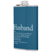 Husband Definition Gezegde Modern Cool Blue Heupfles (Links)
