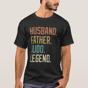 Husband Father Judo Legend Vaderdag Birthday T-shirt