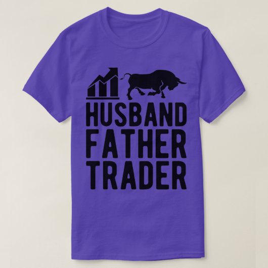 Husband Father Trader T-shirt (Design voorkant)