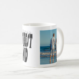 Husband Foto met zwarte tekst Koffiemok