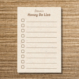 Husband Honey Do List Post-it® Notes