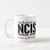 Husband is een NCIS-agent Koffiemok (Links)
