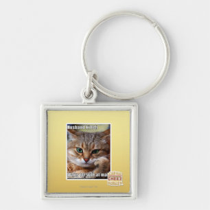 Husband Kitteh Sleutelhanger