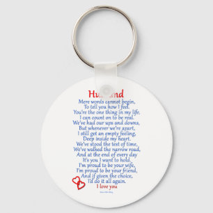 Husband Love Sleutelhanger